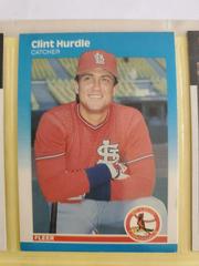 Clint Hurdle #298 Baseball Cards 1987 Fleer Glossy Prices