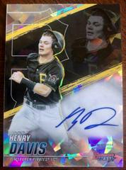 Henry Davis [Atomic Refractor] Baseball Cards 2021 Bowman’s Best of 2021 Autographs Prices