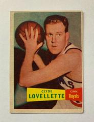 Clyde Lovellette Basketball Cards 1957 Topps Prices