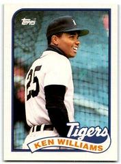 Ken Williams #129T Baseball Cards 1989 Topps Traded Prices