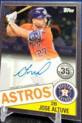 Jose Altuve #85TCA-JA Baseball Cards 2020 Topps Chrome 1985 Autographs Prices