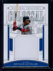 Ronald Acuna Jr. [International Treasures] Baseball Cards 2020 Panini National Treasures Prices