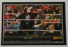 Sting Wrestling Cards 2015 Topps WWE Road to Wrestlemania Prices