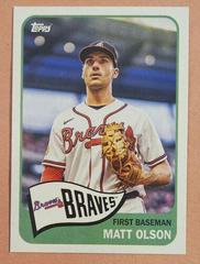 Matt Olson #149 Baseball Cards 2023 Topps Archives Prices