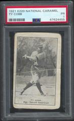 Ty Cobb Baseball Cards 1921 E220 National Caramel Prices