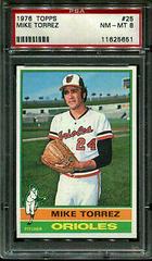 Mike Torrez #25 Baseball Cards 1976 Topps Prices