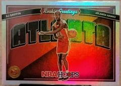 AJ Griffin [Holo] Basketball Cards 2022 Panini Hoops Rookie Greetings Prices