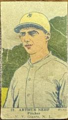 Arthur Nehf [Hand Cut] Baseball Cards 1923 W515 1 Prices