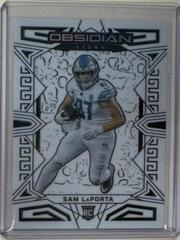 Sam LaPorta [Contra Electric Etch] #130 Football Cards 2023 Panini Obsidian Prices
