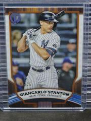 Giancarlo Stanton [Orange] #7 Baseball Cards 2022 Topps Tribute Prices