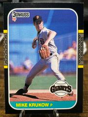 Mike Krukow Baseball Cards 1987 Donruss Prices