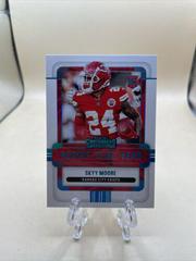 Skyy Moore [Platinum] #ROY-SMO Football Cards 2022 Panini Contenders Rookie of the Year Prices