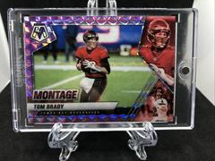 Tom Brady [Purple Mosaic] Football Cards 2021 Panini Mosaic Montage Prices