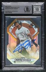 Frank Thomas [Autograph] #DGDC-9 Baseball Cards 2022 Topps Diamond Greats Die Cuts Prices