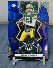 Aaron Rodgers [No Huddle Blue] Football Cards 2022 Panini Mosaic Prices