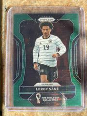 Leroy Sane [Breakaway Green] Soccer Cards 2022 Panini Prizm World Cup Prices