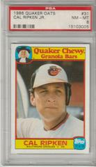 Cal Ripken Jr. Baseball Cards 1986 Quaker Oats Prices