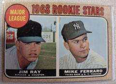 M. L. Rookies [J. Ray, M. Ferraro] #539 Baseball Cards 1968 Topps Prices