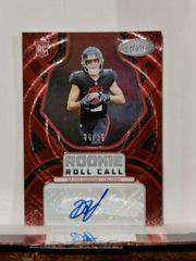 Drake London [Blue] #RCS-DL Football Cards 2022 Panini Certified Rookie Roll Call Signatures Prices