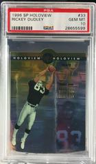 Rickey Dudley #33 Football Cards 1996 SP Holoview Prices
