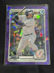 Antonio Cabello [Purple] #BCP-85 Baseball Cards 2020 Bowman Sapphire Prices