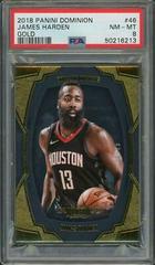 James Harden #46 Basketball Cards 2018 Panini Dominion Prices