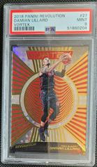Damian Lillard #27 Basketball Cards 2018 Panini Revolution Vortex Prices