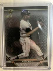 Willie Mays [Onyx] #88 Baseball Cards 2021 Topps Triple Threads Prices