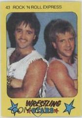 Rock 'N Roll Express #43 Wrestling Cards 1986 Monty Gum Wrestling Stars Prices