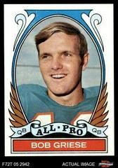 Bob Griese [All Pro] Football Cards 1972 Topps Prices