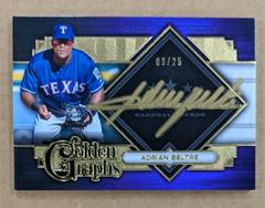 Adrian Beltre [Purple] #GG-AB Baseball Cards 2022 Topps Five Star Golden Graphs Autographs Prices