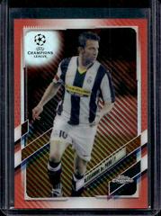 Alessandro Del Piero [Red Carbon Fiber] Soccer Cards 2020 Topps Chrome UEFA Champions League Prices