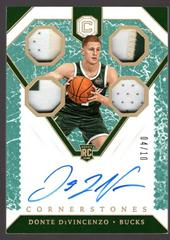 Donte DiVincenzo [Rookie Autograph Relics Marble] #165 Basketball Cards 2018 Panini Cornerstones Prices