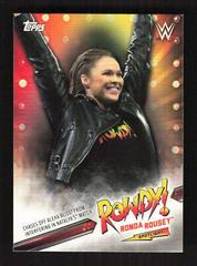 Ronda Rousey #11 Wrestling Cards 2019 Topps WWE RAW Rowdy Ronda Rousey Spotlight Prices