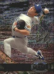 Hideo Nomo #104 Baseball Cards 1997 Metal Universe Prices