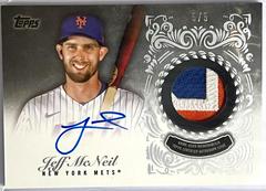 Jeff McNeil [Red] #TRAP-JMC Baseball Cards 2022 Topps Update Reverence Autograph Patch Prices