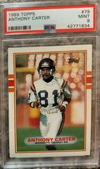 Anthony Carter Football Cards 1989 Topps Prices