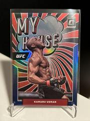 Kamaru Usman [Blue] Ufc Cards 2022 Panini Donruss Optic UFC My House Prices