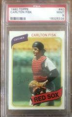 Carlton Fisk #40 Baseball Cards 1980 Topps Prices