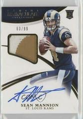 Sean Mannion [Autograph Patch] #140 Football Cards 2015 Panini Immaculate Prices