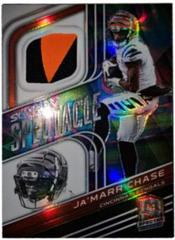 Ja'Marr Chase [Neon Marble] #SS-JCH Football Cards 2022 Panini Spectra Sunday Spectacle Prices