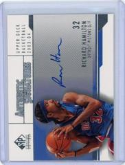 Richard Hamilton Basketball Cards 2003 SP Signature Authentic Signature Prices