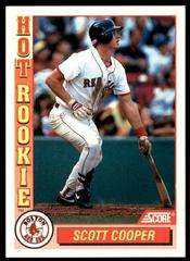 Scott Cooper #5 Baseball Cards 1992 Score Hot Rookies Prices