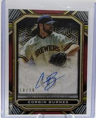 Corbin Burnes [Red] #IPA-CB Baseball Cards 2023 Topps Tribute Iconic Perspectives Autographs Prices