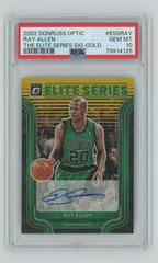 Ray Allen [Gold] #ESS-RAY Basketball Cards 2022 Panini Donruss Optic The Elite Series Signatures Prices