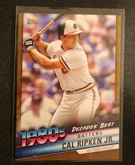Cal Ripken Jr Baseball Cards 2020 Topps Decades' Best Prices