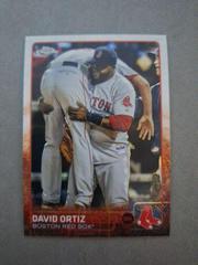 David Ortiz [Carrying Player Refractor] #124 Baseball Cards 2015 Topps Chrome Prices