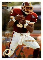 Brian Mitchell Football Cards 1995 Fleer Prices