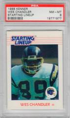 Wes Chandler Football Cards 1988 Kenner Starting Lineup Prices