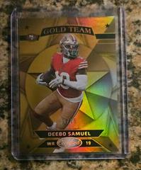 Deebo Samuel [Gold] #GT-15 Football Cards 2023 Panini Certified Gold Team Prices